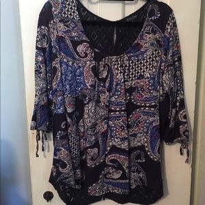 Lucky Brand Plus Size Blouse